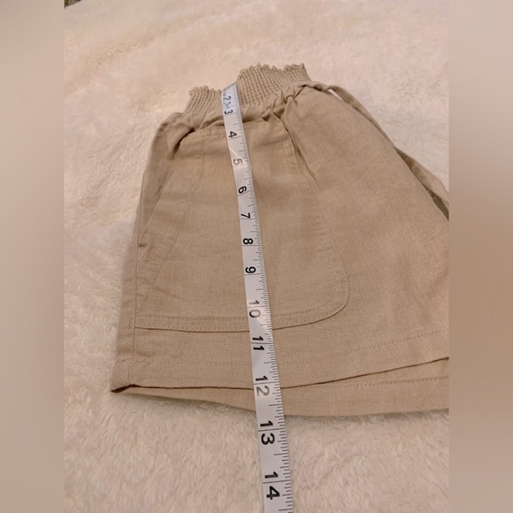 Love Tree High Waist Tan Shorts - Picture 4 of 6